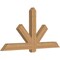 Ekena Millwork Kennewick Timber Gable Bracket, Western Red Cedar, 72"W x 36"H x 3 1/2"D x 5 1/2"F, 12/12 Pitch GBW072X36X0406KEN00SWR - alternate 2